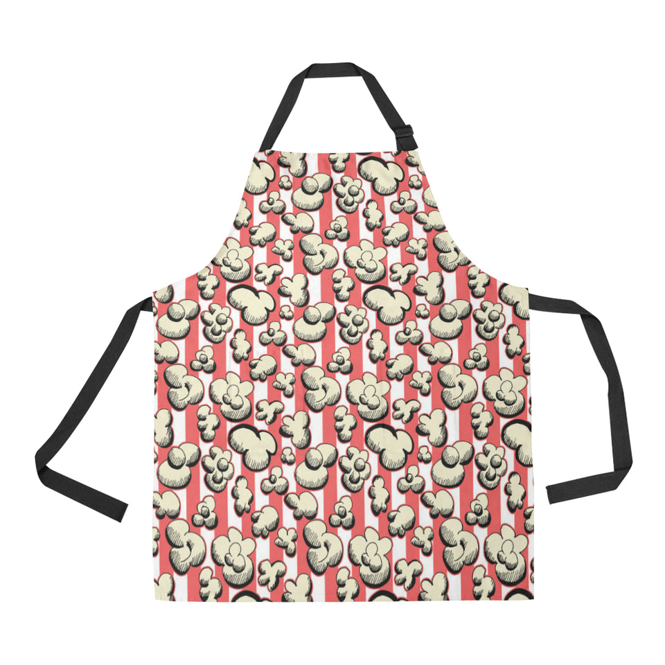 Popcorn Pattern Print Design 05 All Over Print Adjustable Apron