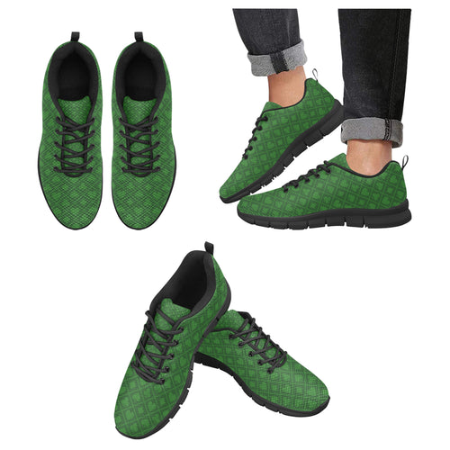 Casino Cards Suits Pattern Print Design 04 Men's Breathable Sneakers ( Model 055)