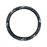 Piano Pattern Print Design 02 Car Steering Wheel Cover