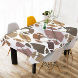American football ball pattern Tablecloth