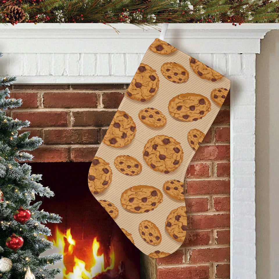 Cookie pattern Christmas Stocking