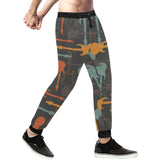electric guitars pattern Unisex Casual Sweatpants
