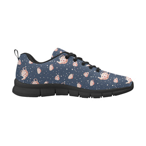 Tea pots Pattern Print Design 04 Women's Sneaker Shoes