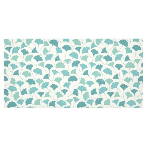 Green ginkgo leaves pattern Tablecloth