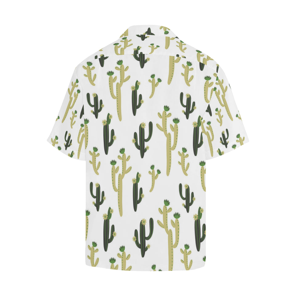 Cute cactus pattern Men's All Over Print Hawaiian Shirt