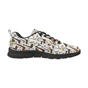 Giraffe Pattern Print Design 05 Women's Sneaker Shoes