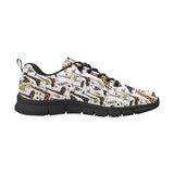 Giraffe Pattern Print Design 05 Women's Sneaker Shoes