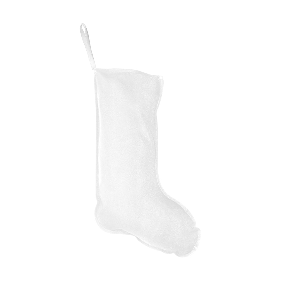 hand drawn orange fruit pattern Christmas Stocking