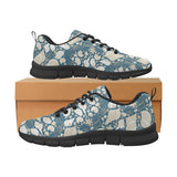 Sea turtle Polynesian Tribal design pattern Men's Sneaker Shoes