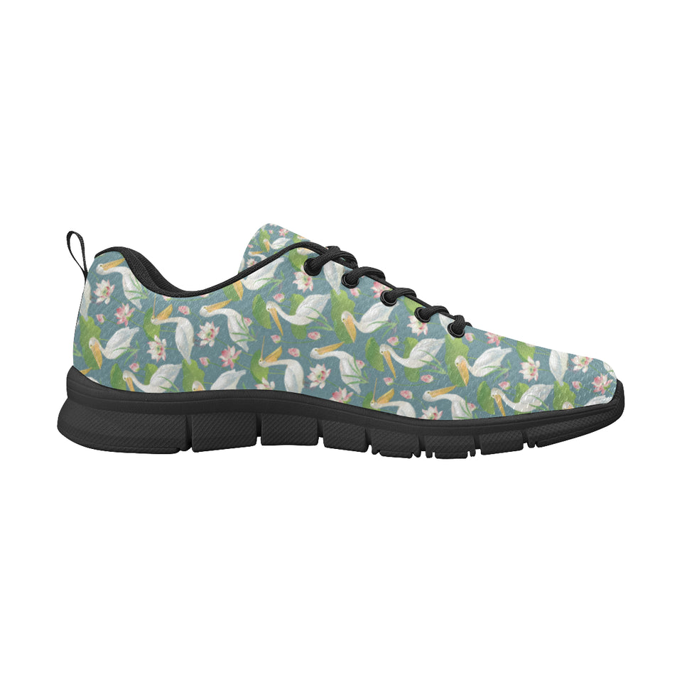 Pelican Pattern Print Design 04 Men's Breathable Sneakers ( Model 055)