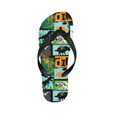 dinosaurs print pattern Unisex Flip Flops