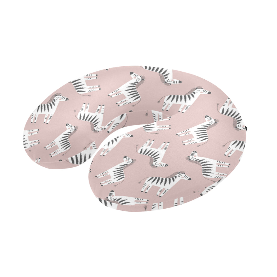 Cute zebra pattern U-Shaped Travel Neck Pillow
