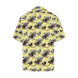 Ostrich Pattern Print Design 04 Men's All Over Print Hawaiian Shirt (Model T58)