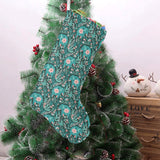 Elephants jungle pattern Christmas Stocking