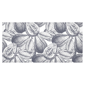 Guava tropical hand drawn pattern Tablecloth