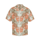 Cocoa beans Cocoa tree pattern Men's All Over Print Hawaiian Shirt