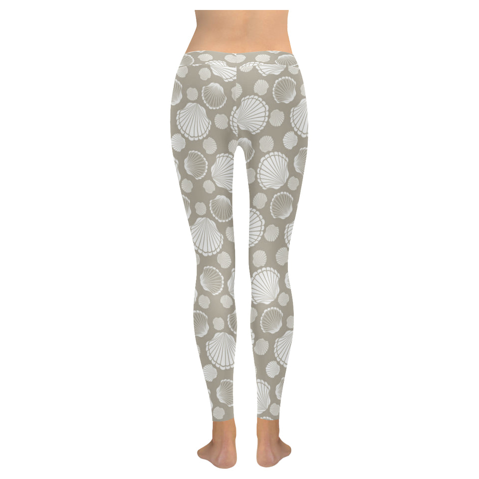 Scallop shell pattern Women's Legging Fulfilled In US