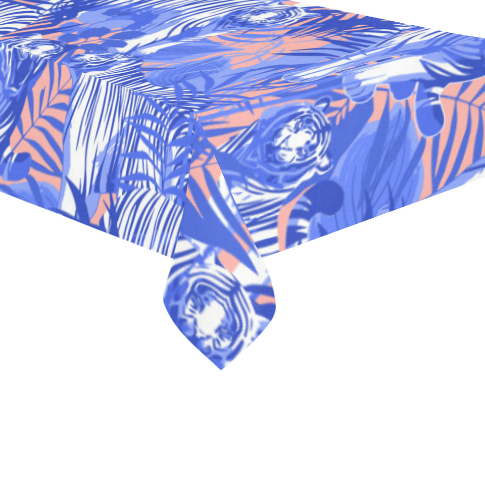 white bengal tigers pattern Tablecloth