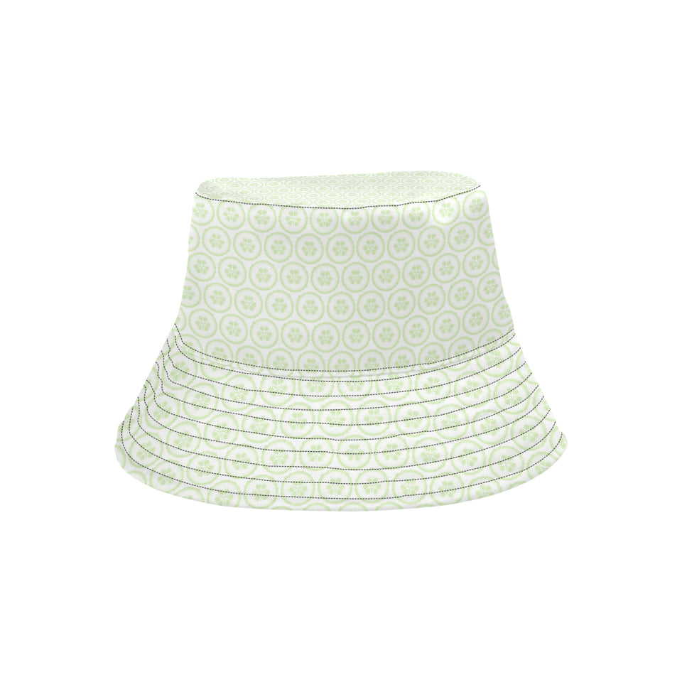 Cucumber pattern background Unisex Bucket Hat