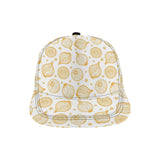 hand drawn onion pattern All Over Print Snapback Cap