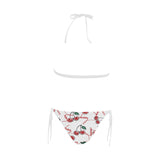 Hand drawn cherry pattern Sexy Bikinis Two-Piece Swimsuits