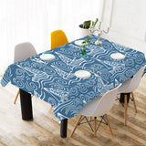 Hand drawn sailboat pattern Tablecloth