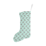 Kangaroo pattern background Christmas Stocking