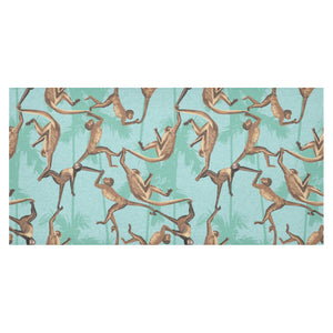 Monkey Palm tree background Tablecloth