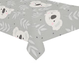 Cute koala leaves pattern Tablecloth