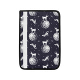 Chihuahua space helmet. astronaut pattern Car Seat Belt Cover