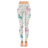 Colorful unicorn pattern Women's Legging Fulfilled In US