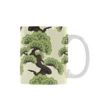 Bonsai pattern Classical White Mug (Fulfilled In US)