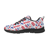 British Pattern Print Design 01 Women's Sneaker Shoes