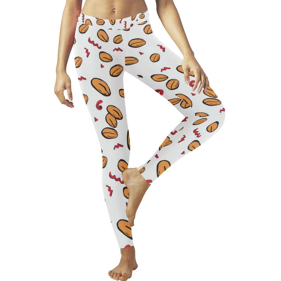 peanuts pattern background Women's Legging Fulfilled In US