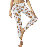peanuts pattern background Women's Legging Fulfilled In US