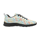 Coral Reef Pattern Print Design 02 Men's Breathable Sneakers ( Model 055)