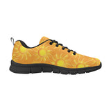 Sun orange background Men's Sneaker Shoes