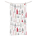 Cute Christmas tree pattern Bath Towel