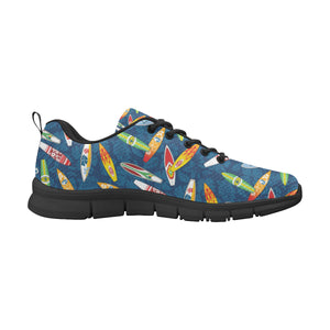 Surfboard Pattern Print Design 01 Men's Breathable Sneakers ( Model 055)