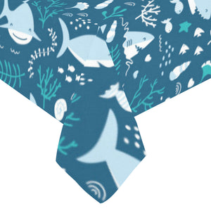 Cute shark pattern Tablecloth
