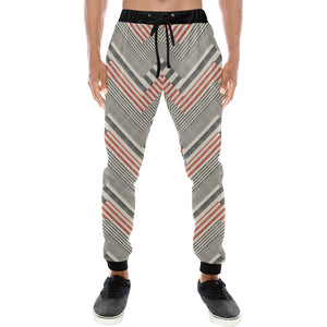 zigzag chevron striped pattern Unisex Casual Sweatpants