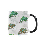 Chameleon lizard pattern Morphing Mug Heat Changing Mug
