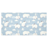 Cute polar bears Christmas decoration pattern Tablecloth