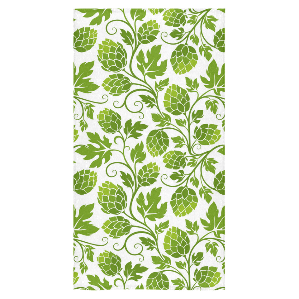 Hop design pattern Bath Towel