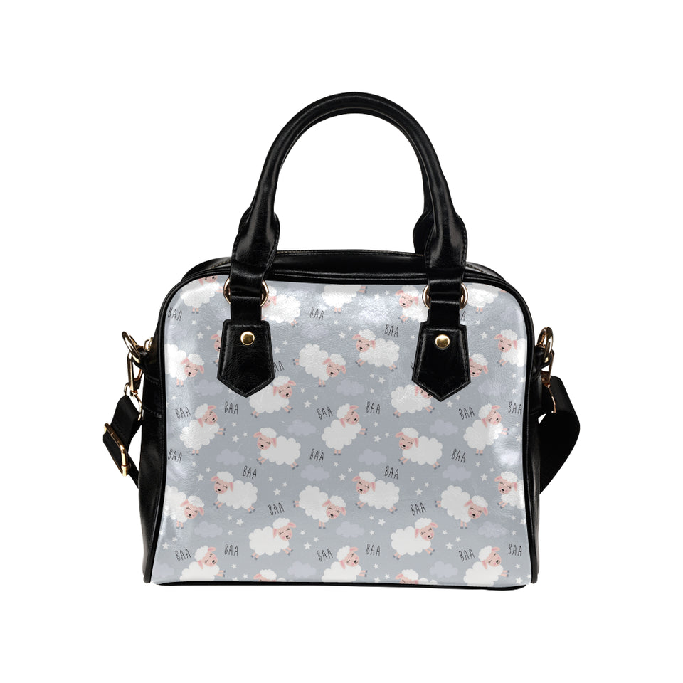 Sweet dreams sheep pattern Shoulder Handbag