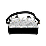 Siberian Husky design pattern Shoulder Handbag