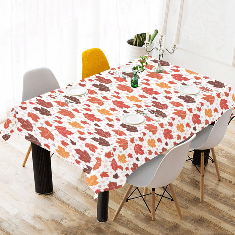 Colorful Maple Leaf pattern Tablecloth