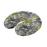 Hand drawn dragonfly pattern U-Shaped Travel Neck Pillow