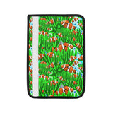 Clown Fish Pattern Print Design 01 Car Seat Belt Cover
