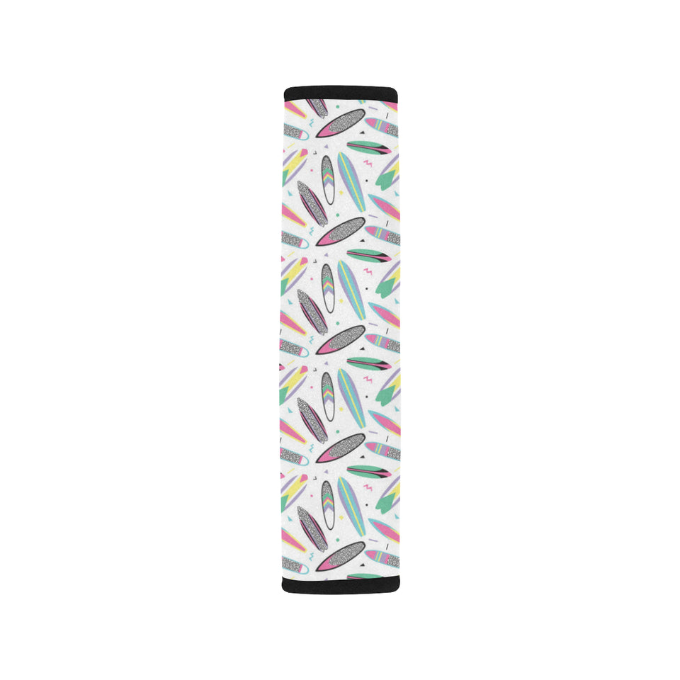Surfboard Pattern Print Design 04 Car Seat Belt Cover